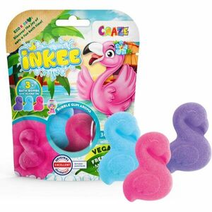 Craze INKEE Flamingo koupelová bomba pro děti 3x55 g obraz