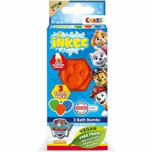 Nickelodeon Paw Patrol Bath Bomb koupelová bomba pro děti 3x15 g obraz