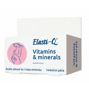 ELASTI-Q Vitamins & Minerals s postupným uvolňováním 30 tablet obraz