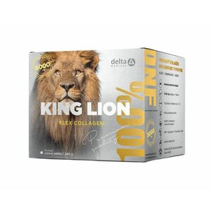 DELTA KING LION flex COLLAGEN, prášek na přípravu nápoje 240 g obraz