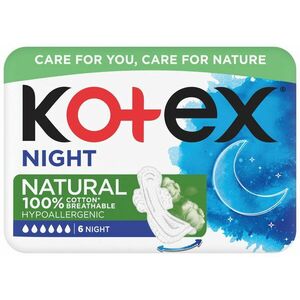 KOTEX® natural Night 6 ks obraz