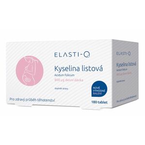 ELASTI-Q Kyselina listová 800, 180 tablet obraz