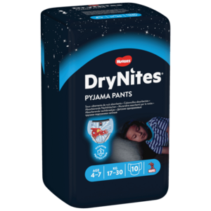 HUGGIES® Plenkové kalhotky Dry Nites pro chlapce s váhou 17–30 kg 10 ks obraz