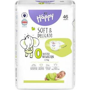 BELLA Baby Happy Soft&Delicate Before New Born 46 ks obraz