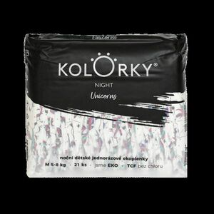 KOLORKY NIGHT Jednorožci vel. M (5-8 kg) 21 ks obraz