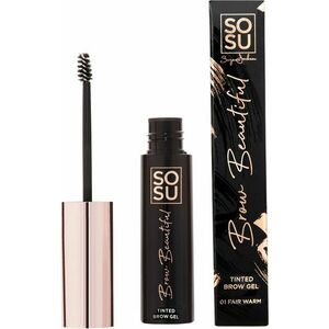 SOSU COSMETICS Gel na obočí 01 Fair Warm 5 ml obraz