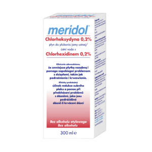 MERIDOL® ® Chlorhexidine 0, 2 % Ústní voda 300 ml obraz