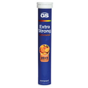 GS Extra Strong multivitamin s minerály eff. 25 šumivých tablet obraz