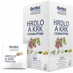 HERBEX Hrdlo a krk s eukalyptem 20 x 1.5 g obraz