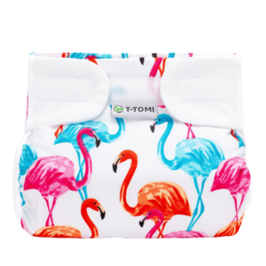 T-TOMI Ortopedické abdukční kalhotky - suchý zip, flamingo 3-6 kg obraz