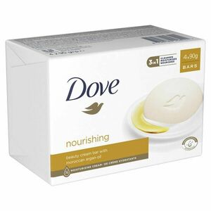 DOVE Nourishing Arganový olej Krémové mýdlo Multipack 4 x 90 g obraz