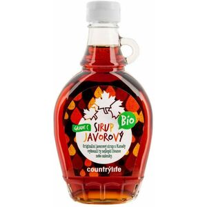 COUNTRY LIFE Sirup javorový Grade C BIO 250 ml obraz