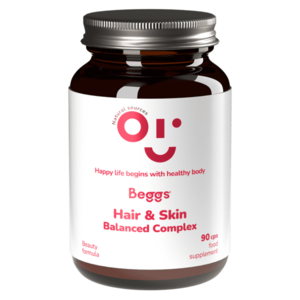 BEGGS Balanced hair&skin Complex 90 kapslí obraz