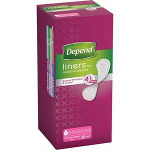 DEPEND Inkontinenční vložky Ultra Mini 22 ks obraz