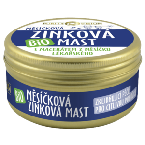 PURITY VISION Organická měsíčková zinková mast 150 ml obraz