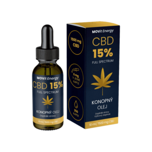 MOVIT ENERGY CBD 15% Full Spectrum Konopný olej 10 ml obraz