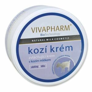 VIVAPHARM Kozí zvláčňující krém dóza 250 ml obraz