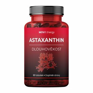 MOVIT ENERGY Astaxanthin - Dlouhověkost 60 tobolek obraz