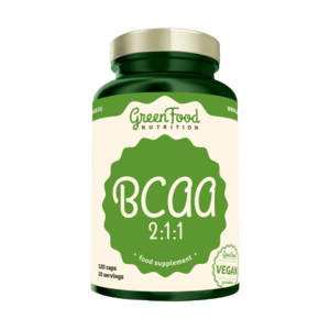 GREENFOOD NUTRITION BCAA 2: 1: 1 120 kapslí obraz