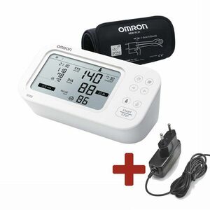 OMRON M6 Comfort AFib + síť.zdroj (SET), 5let záruka - tonometr dig. obraz