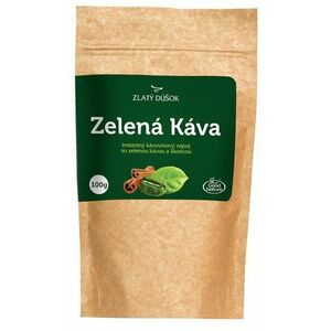 ZLATÝ DOUŠEK Good Nature Zelená káva se skořicí 100 g obraz