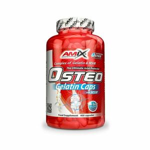 AMIX Osteo Gelatin + MSM 400 kapslí obraz