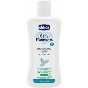 CHICCO Mléko tělové Baby Moments 87 % přírodních složek 200 ml obraz