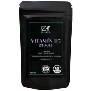 B-FIT CLUB Vitamín D3 2500IU 90 tablet obraz