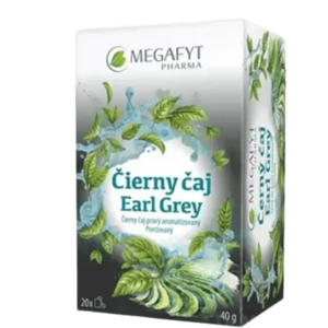 MEGAFYT Čierny čaj Earl Grey vrecúška 20 x 2 g obraz