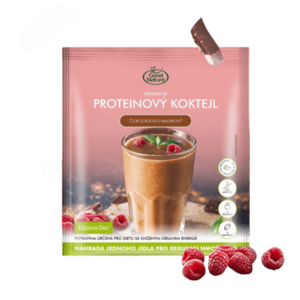 EXPRESS DIET Proteinový čokoládovo-malinový koktejl na hubnutí 60 g obraz