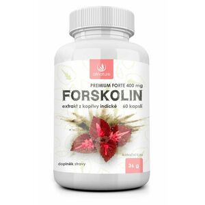 ALLNATURE Forskolin Premium forte 400 mg 60 kapslí obraz