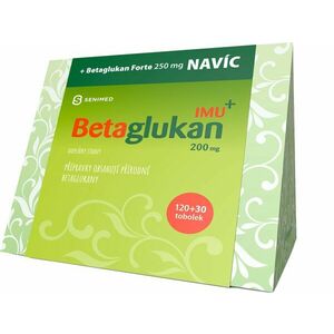 BETAGLUKAN IMU+ 120 tobolek + Betaglukan FORTE+ 30 tobolek obraz