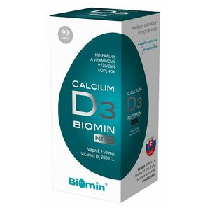 BIOMIN CALCIUM NEO s vitamín D3 90 tobolek obraz