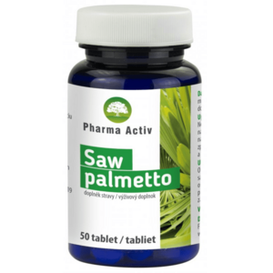 PHARMA ACTIV Saw palmetto 50 tablet obraz