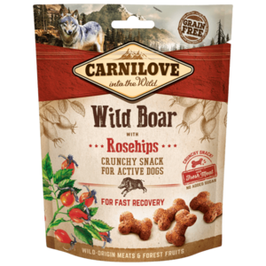 CARNILOVE Dog Crunchy Snack Wild Boar with Rosehips with fresh meat 200 g obraz