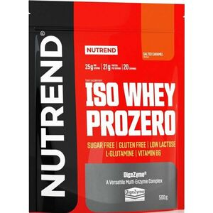 NUTREND ISO Whey Prozero slaný karamel 500 g obraz