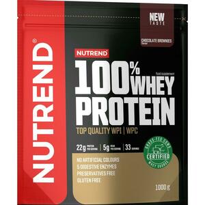 NUTREND 100% Whey Protein Čokoláda/brownies 1000 g obraz