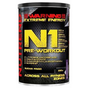 NUTREND N1 Pre-Workout grep 510 g obraz