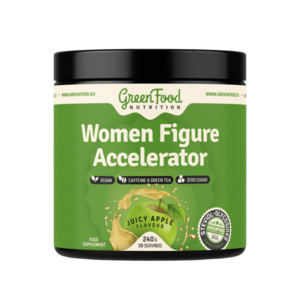 GREENFOOD NUTRITION Women Figure Accelerator, juicy apple 240 g obraz