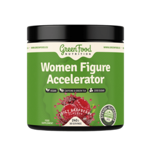 GREENFOOD NUTRITION Women Figure Accelerator šťavnatá malina 240 g obraz