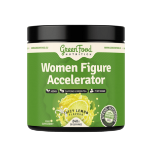 GREENFOOD NUTRITION Women Figure Accelerator, juicy lemon 240 g obraz