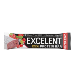 NUTREND Excelent protein bar černý rybíz s brusinkami 85 g obraz