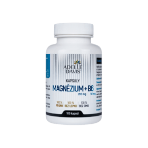 ADELLE DAVIS Magnesium 200 mg a B6 40 mg 100 kapslí obraz