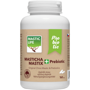 MASTICLIFE Masticha s prebiotiky 160 kapslí obraz