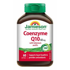 JAMIESON Koenzym Q10 60mg se Selénem + vitamínem B1 60cps obraz