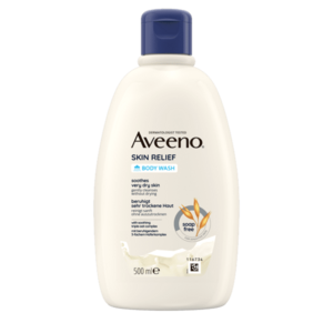 AVEENO Skin Relief Hydratační sprchový gel bez parfemace 500 ml obraz