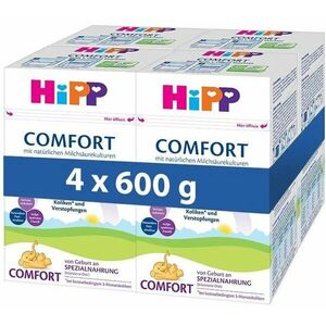 HIPP Comfort Speciální kojenecká výživa 4 x 600 g obraz