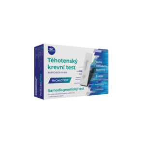 TEST4BODY Rychlotest Těhotenský krevní test obraz