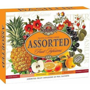 BASILUR Fruit Infusions Assorted sáčky 60 ks obraz