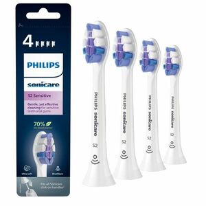 PHILIPS SONICARE Sensitive standard náhradní hlavice HX6054/10 4 ks obraz